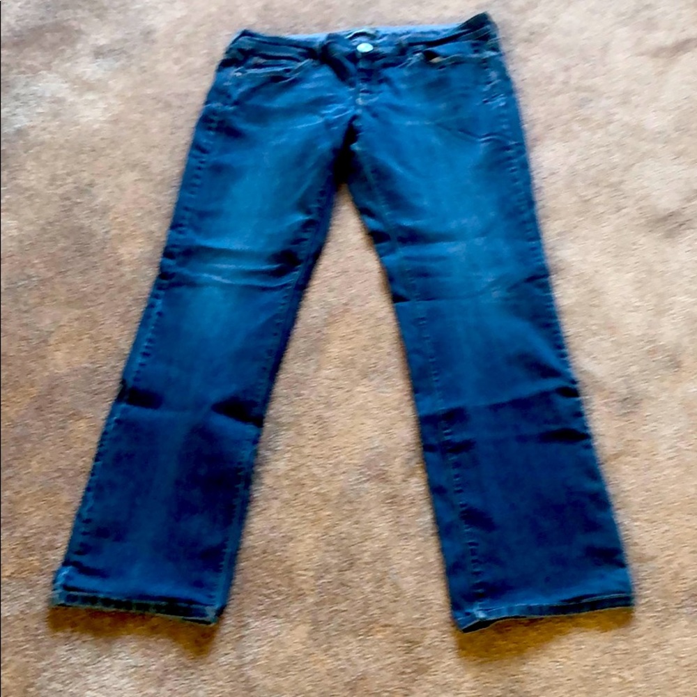 Eddie Bauer size 8 blue denim jeans